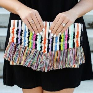 NWOT Stella & Dot Taj Clutch